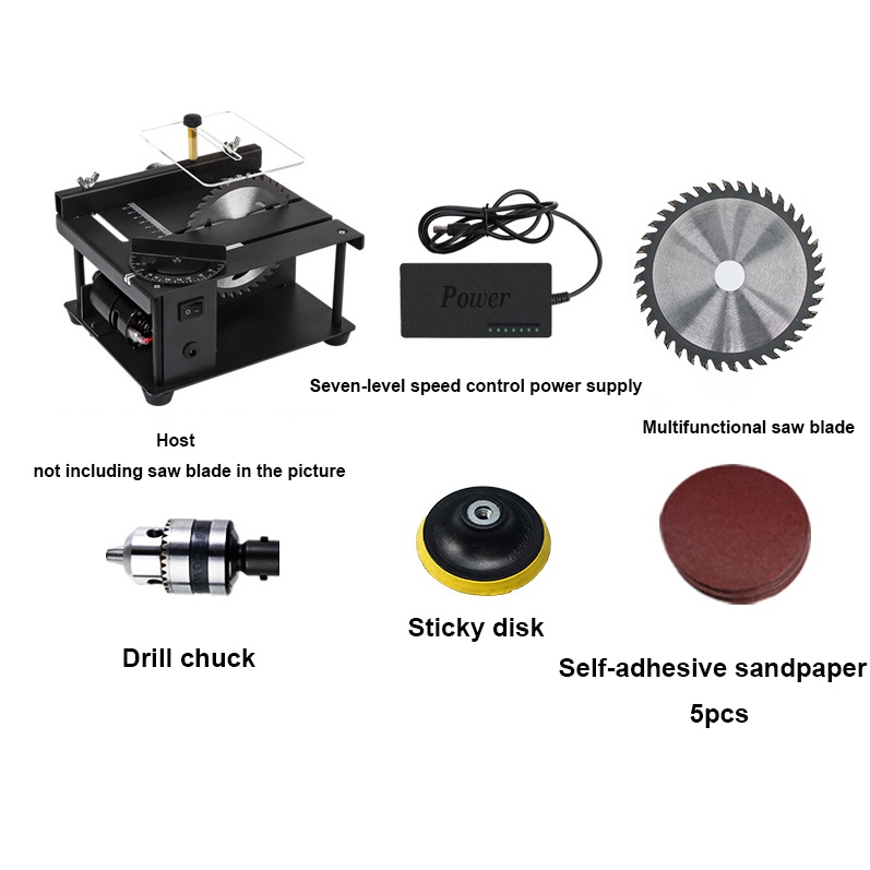 Table Saw Mini Desktop Electric Saw Cutter Speed Angle Adjustable Cutter  for Wood Plastic Acrylic Shopee Philippines