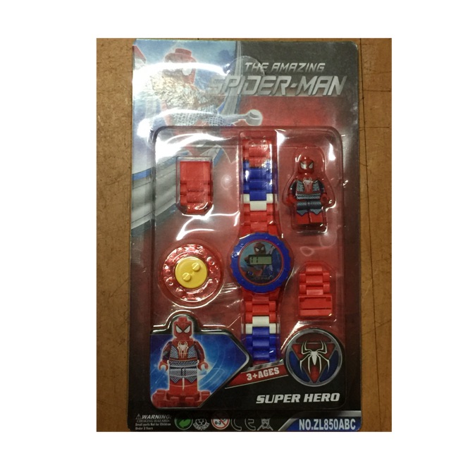 Spider Man Lego Watch for Kids Shopee Philippines