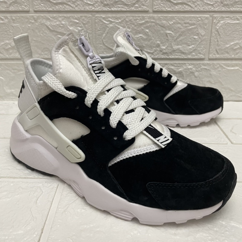 Nike Air Huarache Run Zip Marathon Black White Shopee Philippines