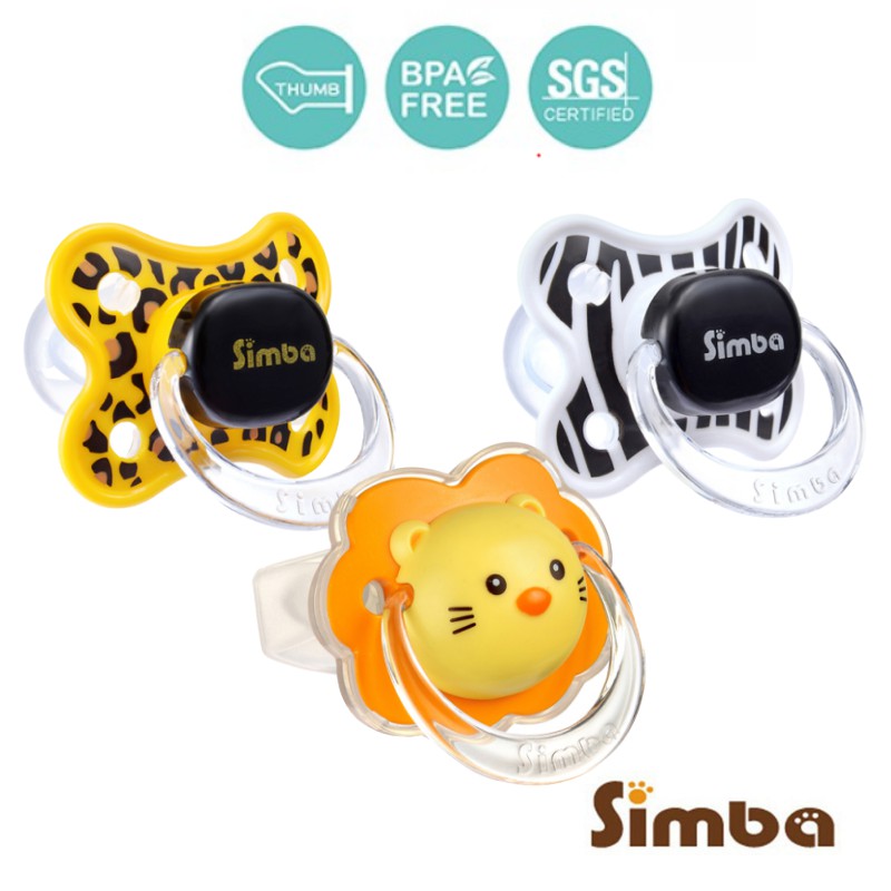 Simba BPA Free Thumb Shaped Pacifier (0-6 months++) | Shopee Philippines