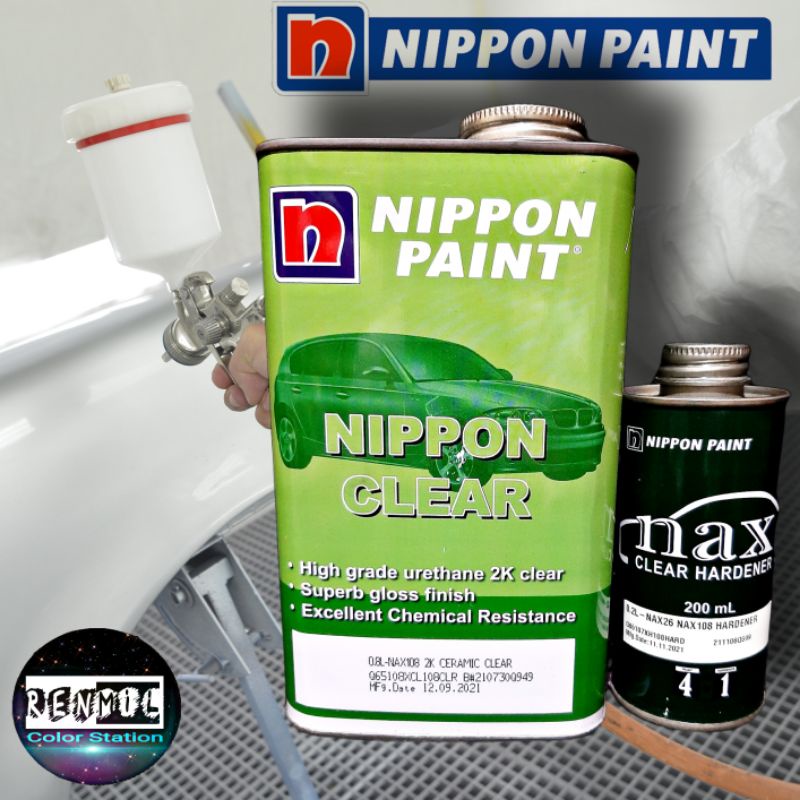 NAX 108 Ceramic Topcoat Clear (1 lit) Shopee Philippines