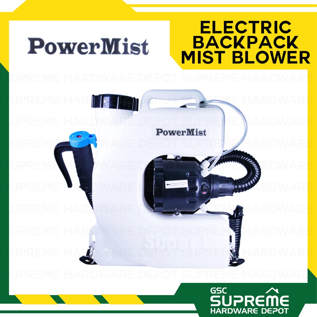 Power Mist Electric Backpack Mist Blower Fogger 15L | Shopee Philippines