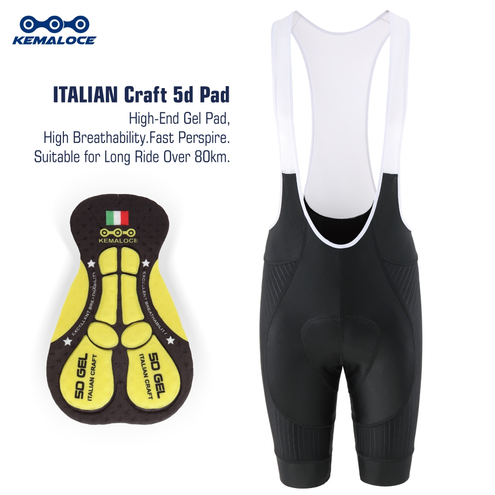 Bib shorts gel pad sale