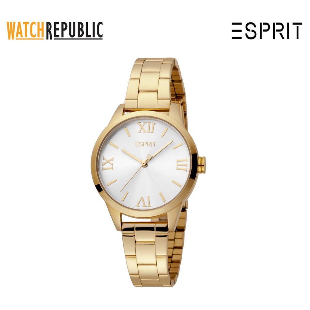 Esprit gold watch best sale