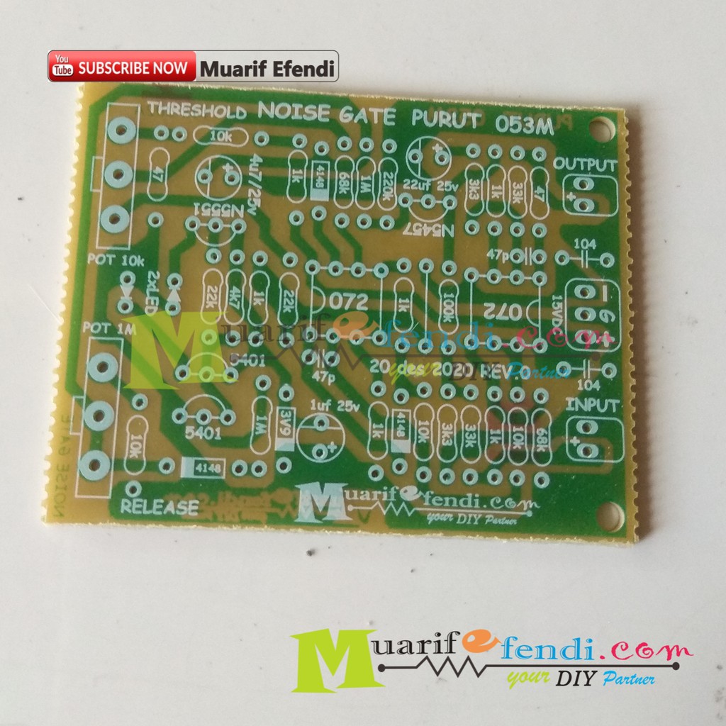 PCB Noise Gate Anti Feedback destroy Microphone Accessories 052M PURUT