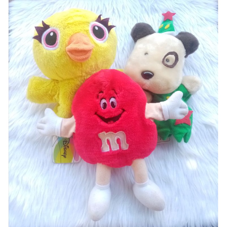 Hand Puppet (Dog, Duck, Anpanman, Rabbit, Bear, Monkey, Dragon, MM ...