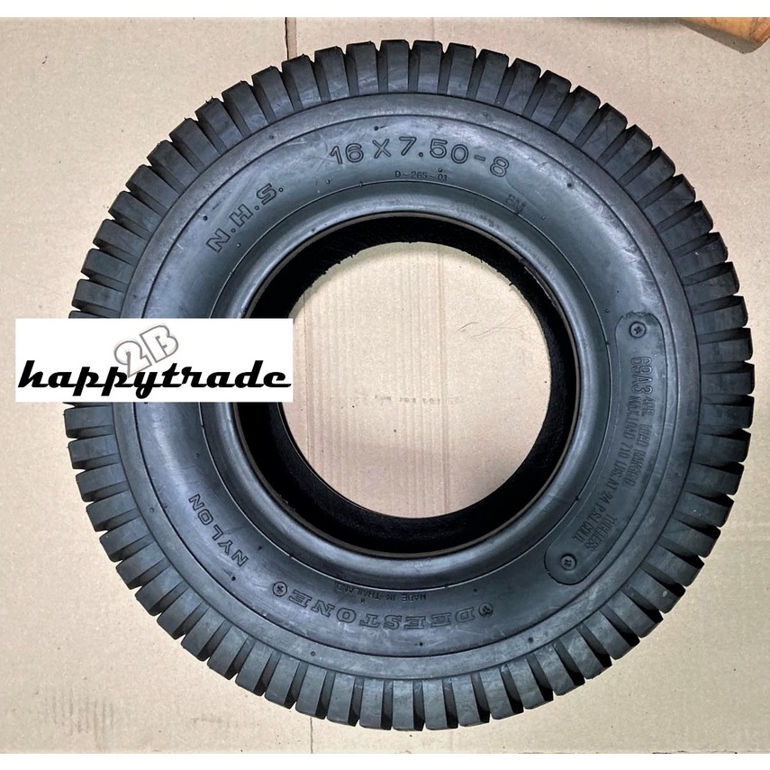 16x7.50-8 Pneumatici Per Erba 4ply Wanda P332 Turf Ride On  Set Di 3~p109776422