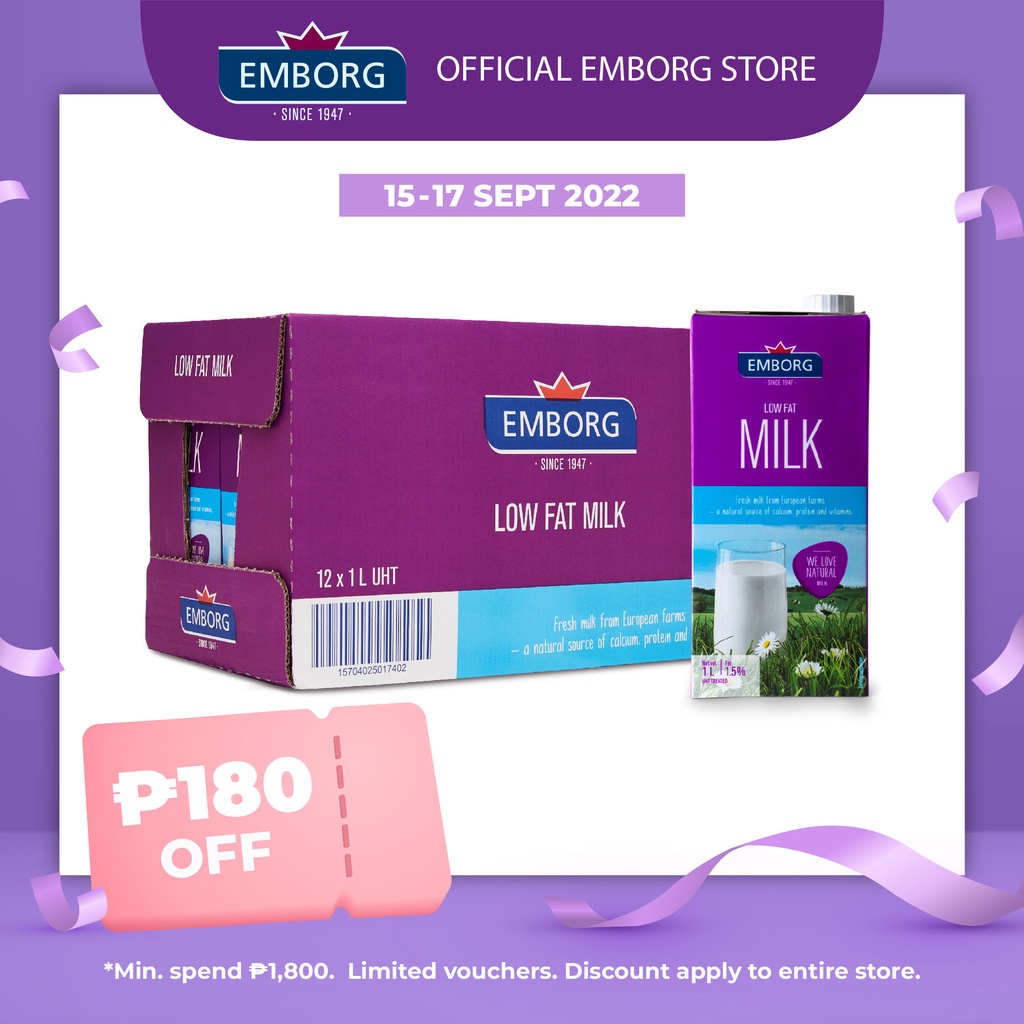 (oat Low Fat Milk (UHT) 1L (12 Packs Bundle) [Expiration