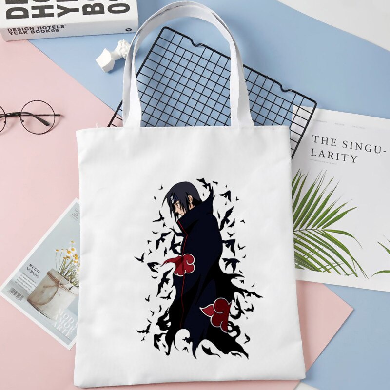 New Itachi Uzumaki Akatsuki Sakura Kakashi Sasuke Bag Grocery Shopper