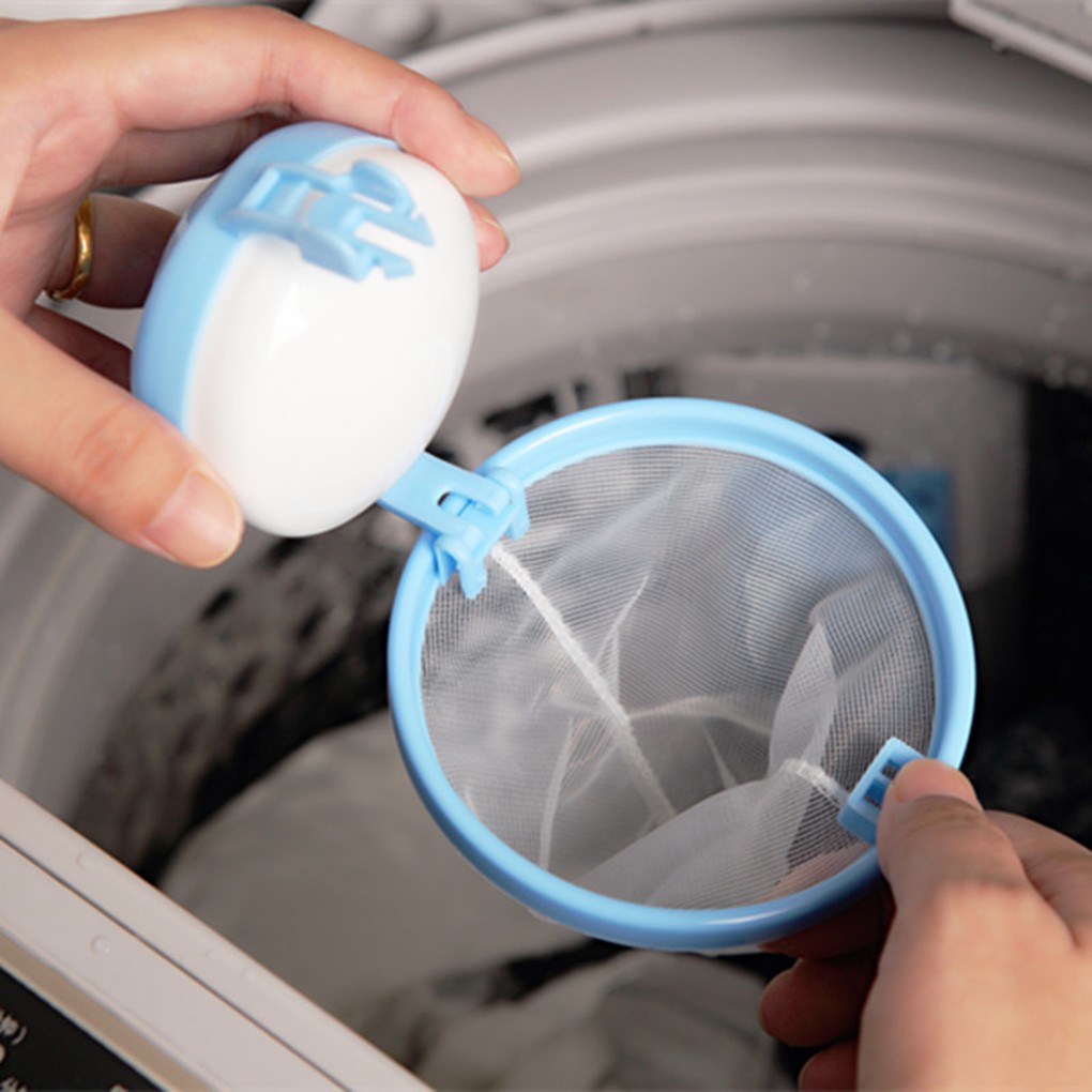 Mesh Filter Bag Floating Style Washing Machine Filtration | Shopee ...