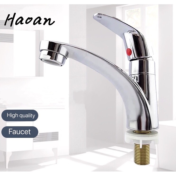 Stainless Steel Faucet Single Cold Sink Faucet Lavatory Faucet Lift