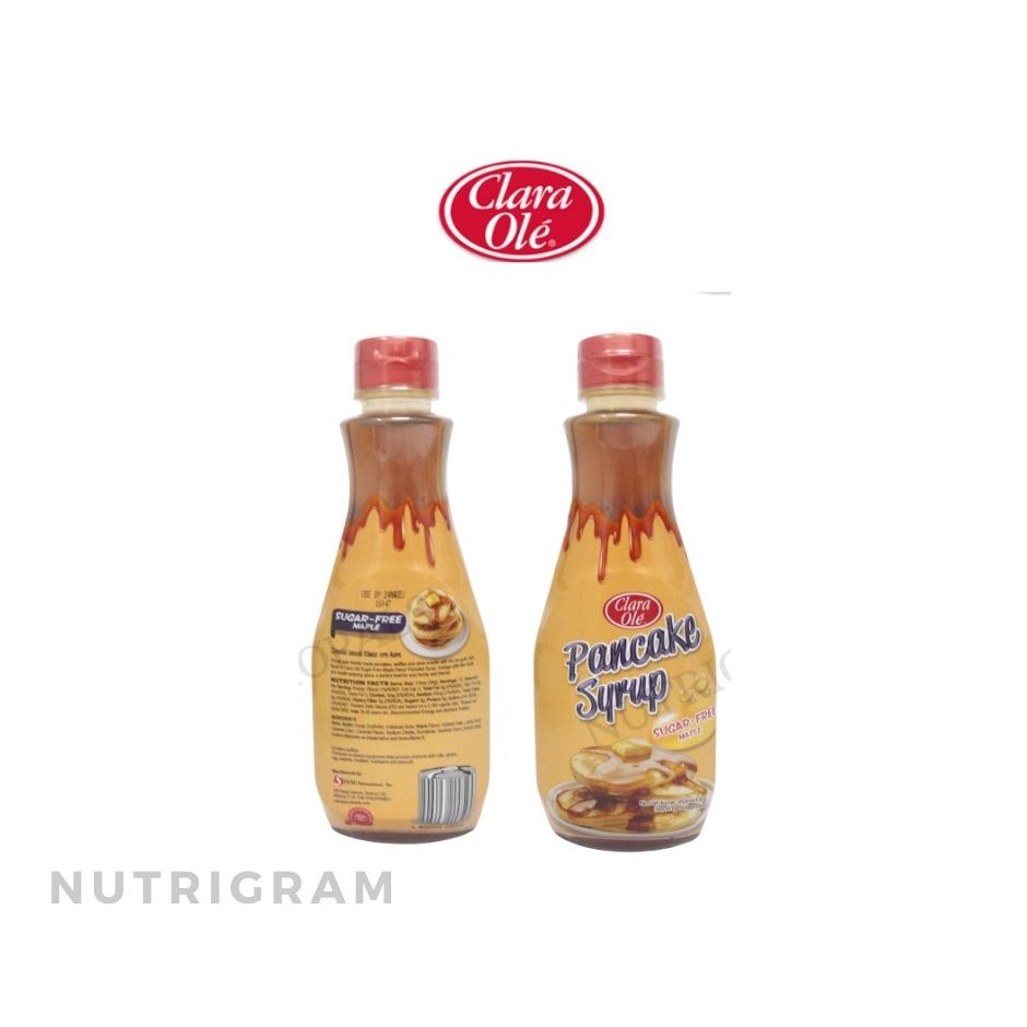 CLARA OLE PANCAKE SYRUP (SUGARFREE) 355ML Shopee Philippines