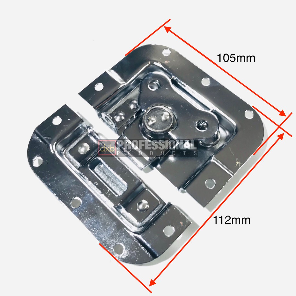 Butterfly Lock Twist Lock w/ Plate for tourcase (105x112x12.8mm) flight ...