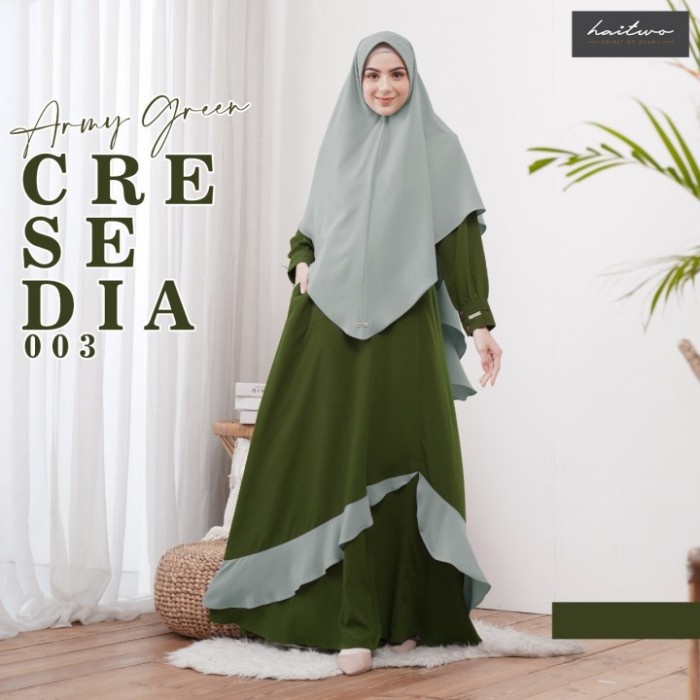 PREMIUM CRESEDIA 003 SYARI GAMIS SET LATEST PREMIUM NIBRAS WOMEN'S ...