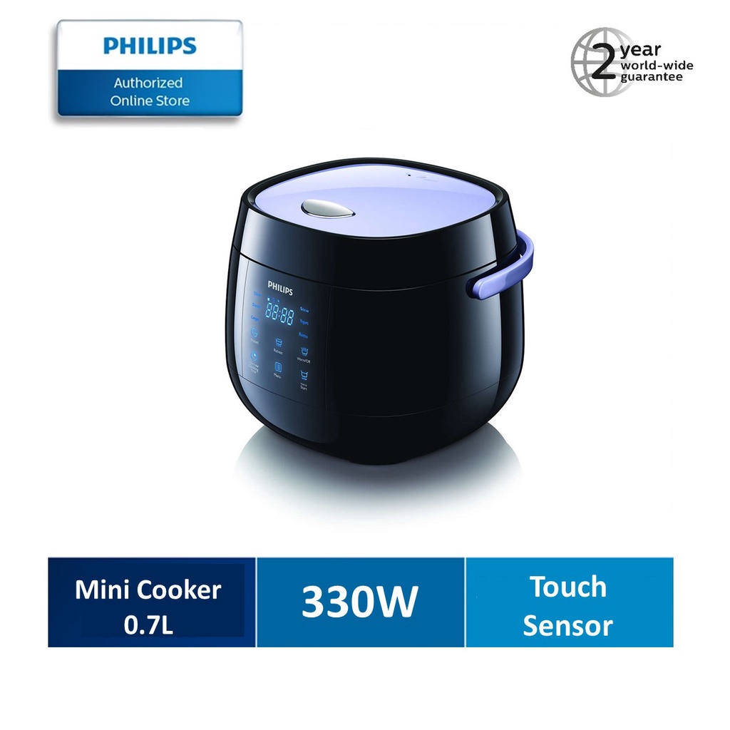 Philips Viva Collection Mini Rice Cooker 0.7litre HD3060 Shopee