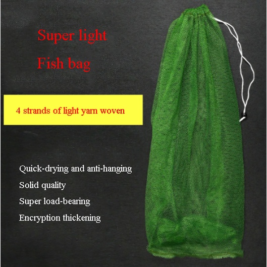 Nylon woven fish bag storage net, fishing net, fishing bag ,fish net