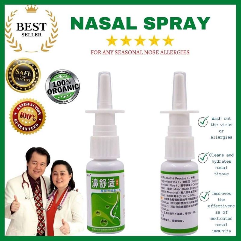 Chinese Herbal Nasal Spray-treatment 30ml For Sinusitis,rhinitis 