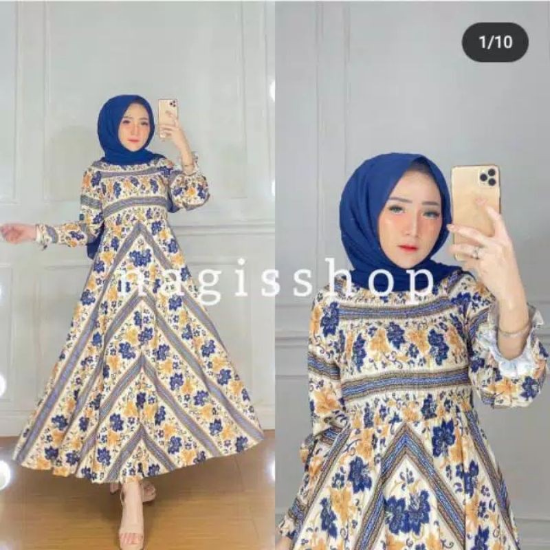 Zara Batik Blue Robe / Zara Robe | Shopee Philippines