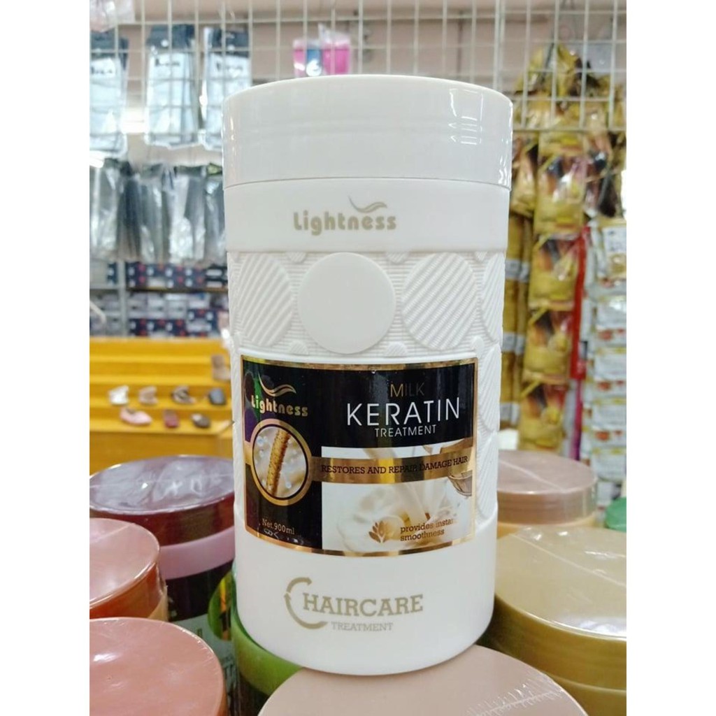 Lightness Keratin treatment MILk 900 mL HAIR CARE Shopee Philippines