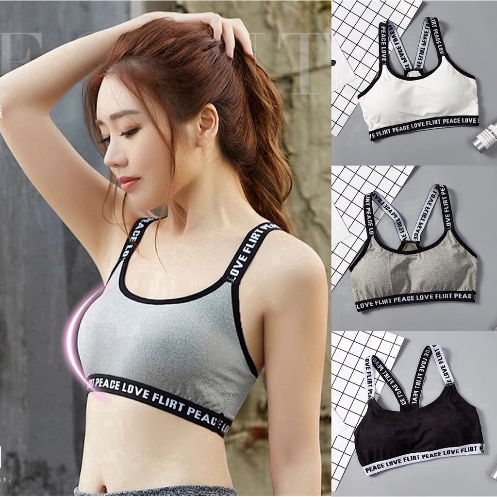 READY STOCK] Korean Sexy beauty back sports bra