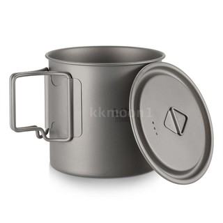 Coffee Cup, 330ml Stainless Steel Hot Water Cup Handle Portable for Office  Camping for Outdoors Silver : : Home