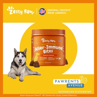 Zesty Paws Aller Immune Bites for Dogs all ages Anti Itch