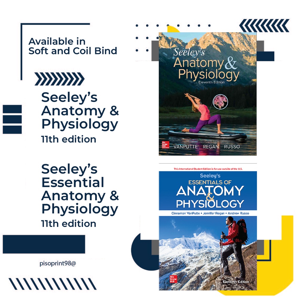 Seeley's Anatomy and Physiology 11th Ed / Essential of Anatomy ...