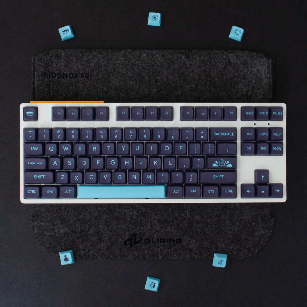 Comet 135 Keys PBT Dye Sublimation XDA Profile Keycaps Set for ...