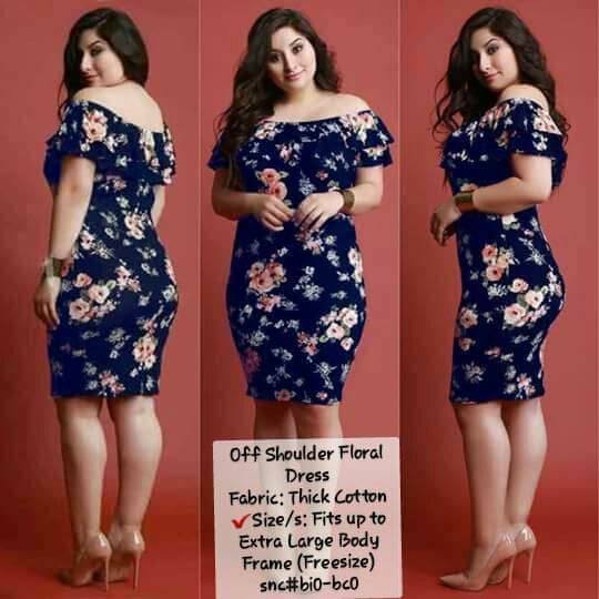 Shopee dress sale plus size