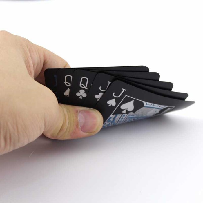 Waterproof PVC Plastic Playing Cards Set Poker Blackjack Card | Shopee ...