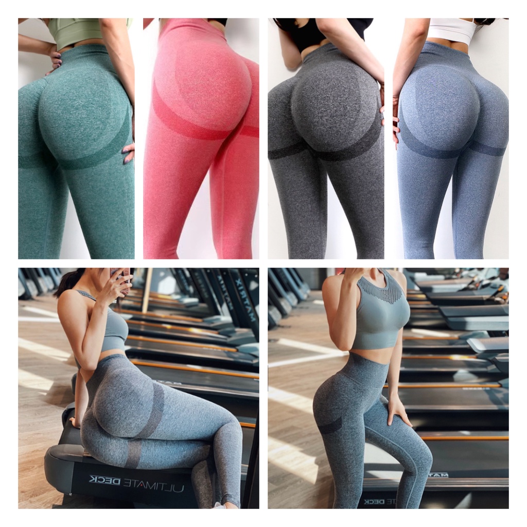 Leggings Women Fitness Leggings Butt Lift Seamless Women Push Up High Waist  Pants Sport Booty