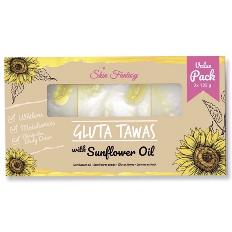 Gluta Tawas Soap with Sunflower Oil by Skin Fantasy Shopee Philippines
