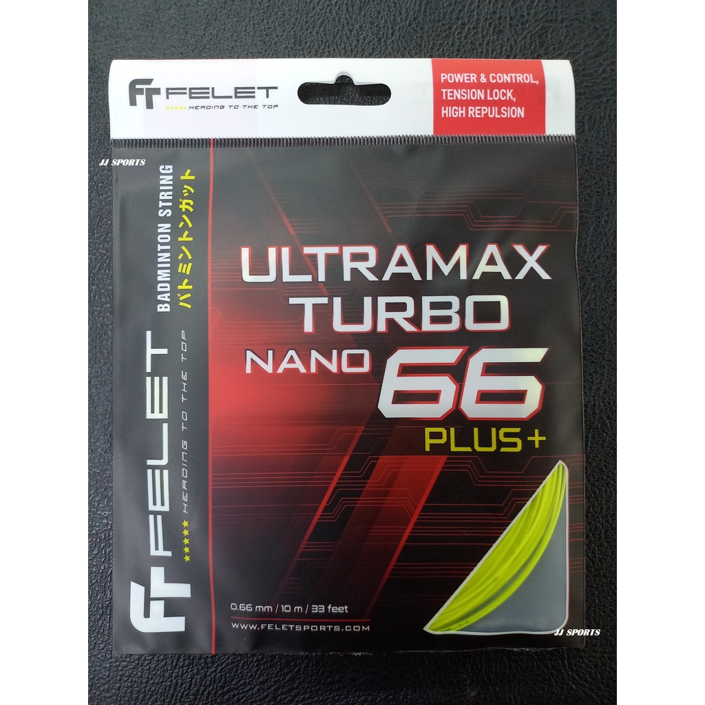 FLEET ULTRAMAX TURBO NANO 66 BADMINTON STRING | Shopee Philippines