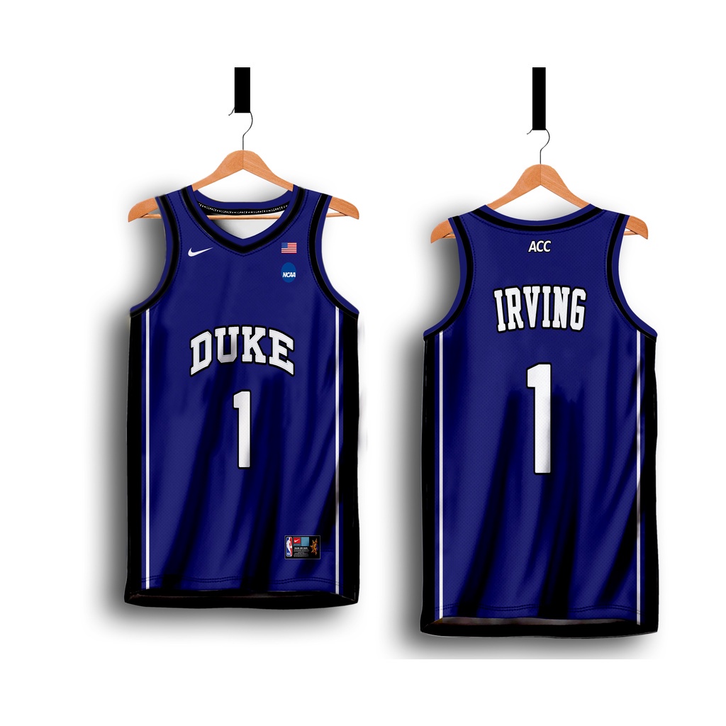 DUKE01 PLAIN KYRIE IRVING BASKETBALL JERSEY FREE CUSTOMIZE OF NAME AND NUMBER ONLY full sublimation Shopee Philippines