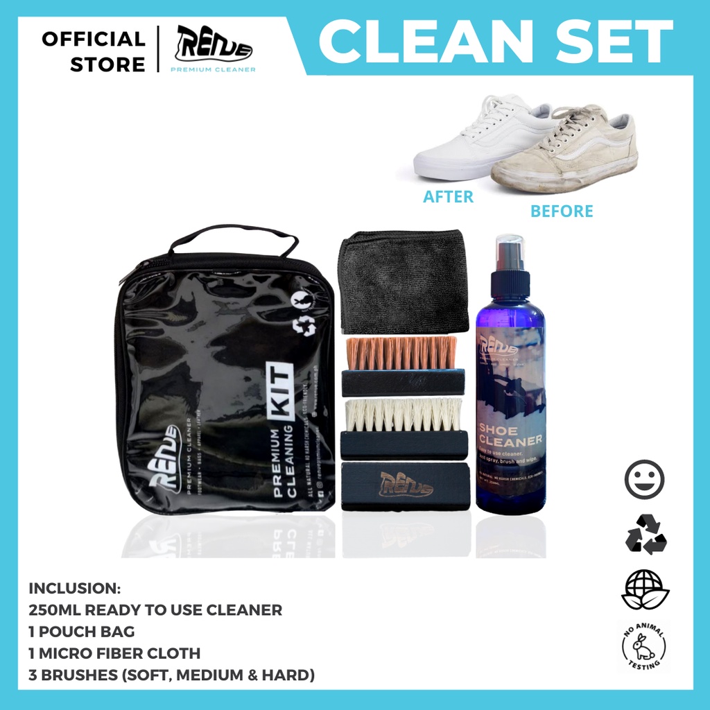 Ready To Use Cleaner Kit (3 brushes) | Shopee Philippines
