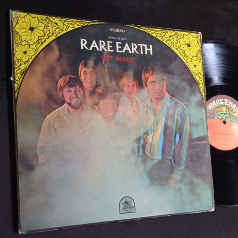 12-Inch Phonograph Artist Rock Music Past Popular Rare Earth GET READY ...
