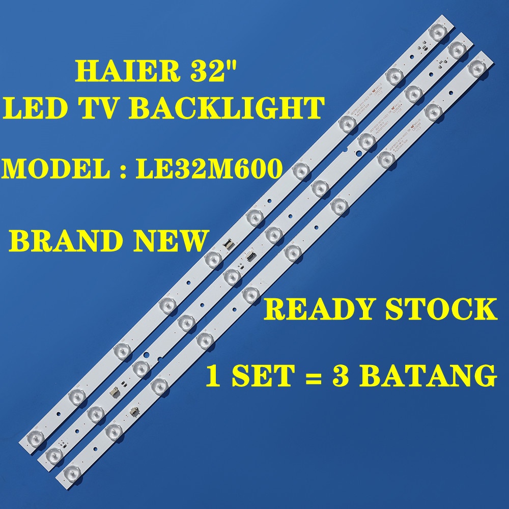 LE32M600 HAIER 32" LED TV Backlight (1Set) | Shopee Philippines