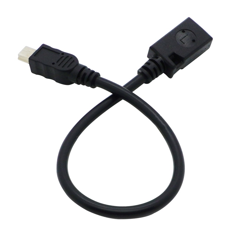 Mini USB 2.0 Male To Female Extension cord Data Charging Connection ...