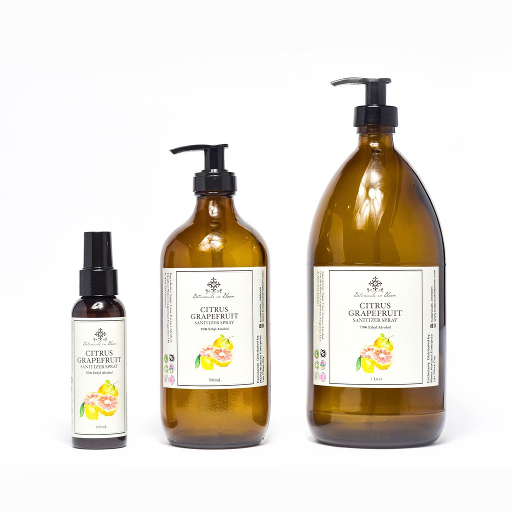 Citrus Grapefruit Hand Sanitizer Botanicals in Bloom Shopee Philippines