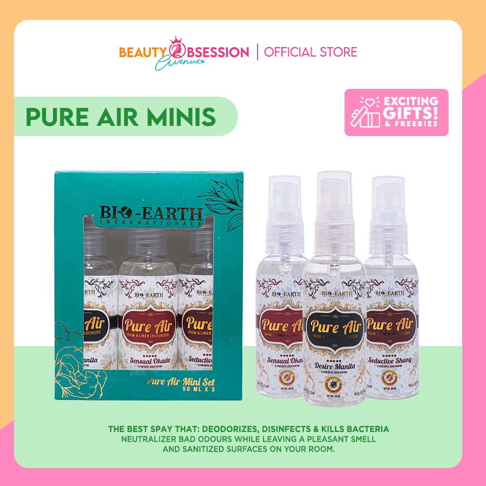 Bio Earth Pure Air Minis Set By Luxury Hotel | Shopee Philippines