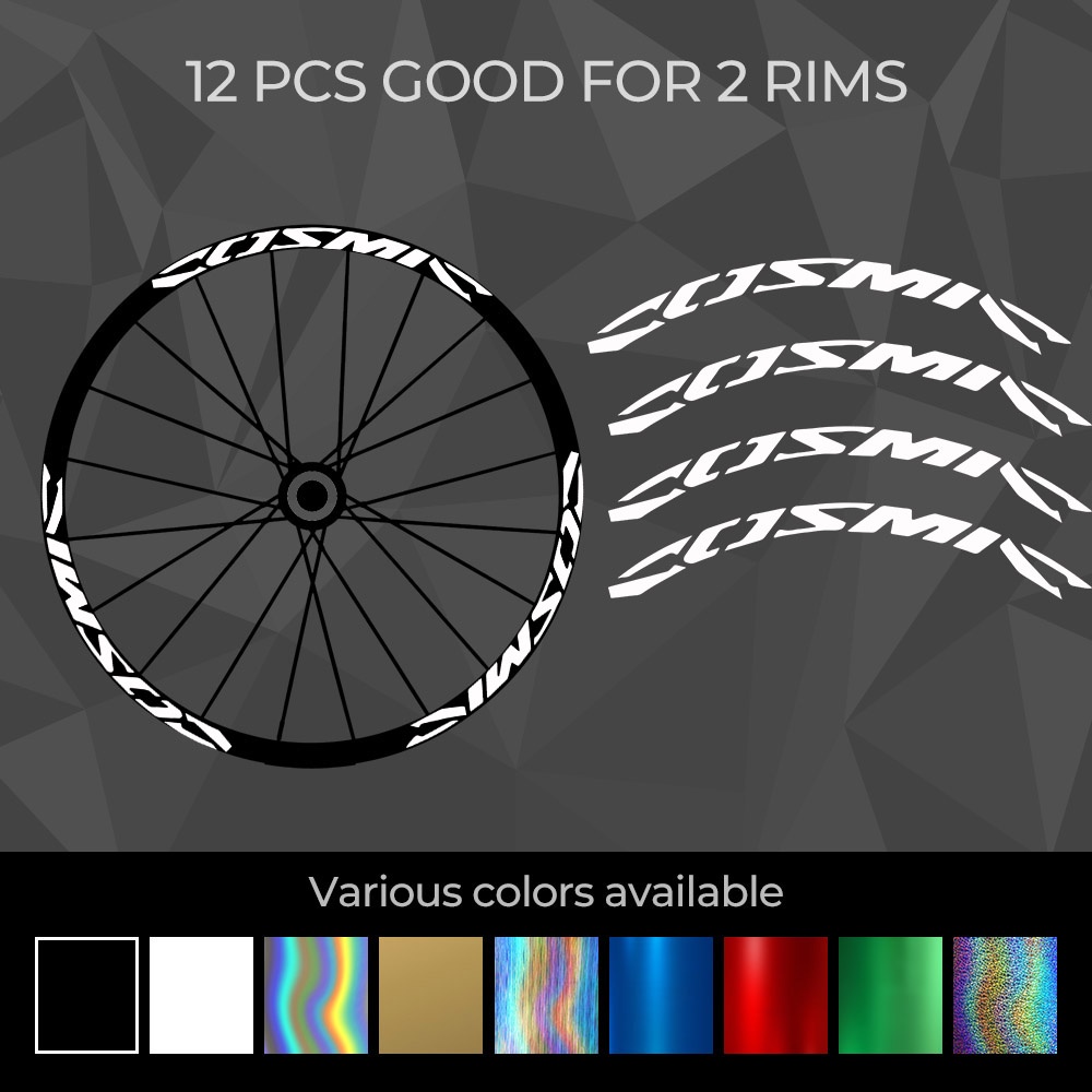 Mavic Cosmic Kit1 26 27.5 29 Wheel Rim Decal Stickers For
