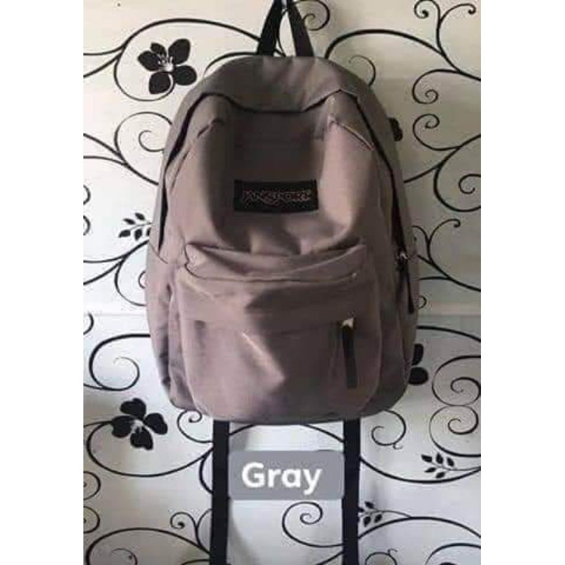 Dark grey jansport on sale backpack