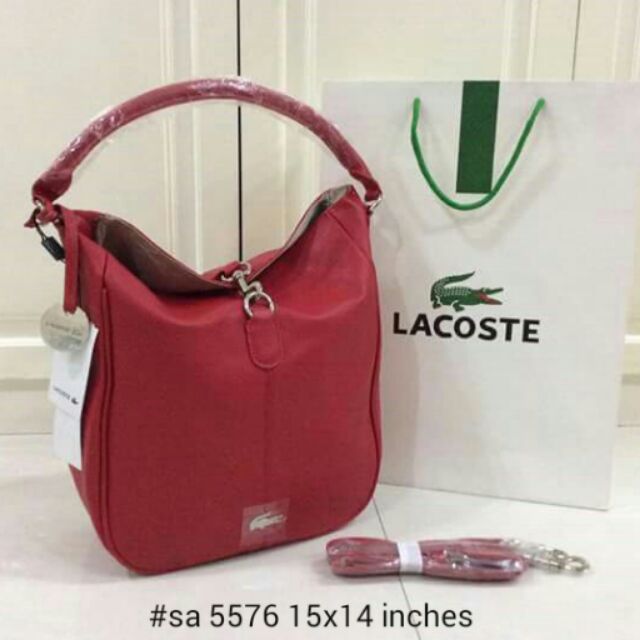 Lacoste deals bucket bag