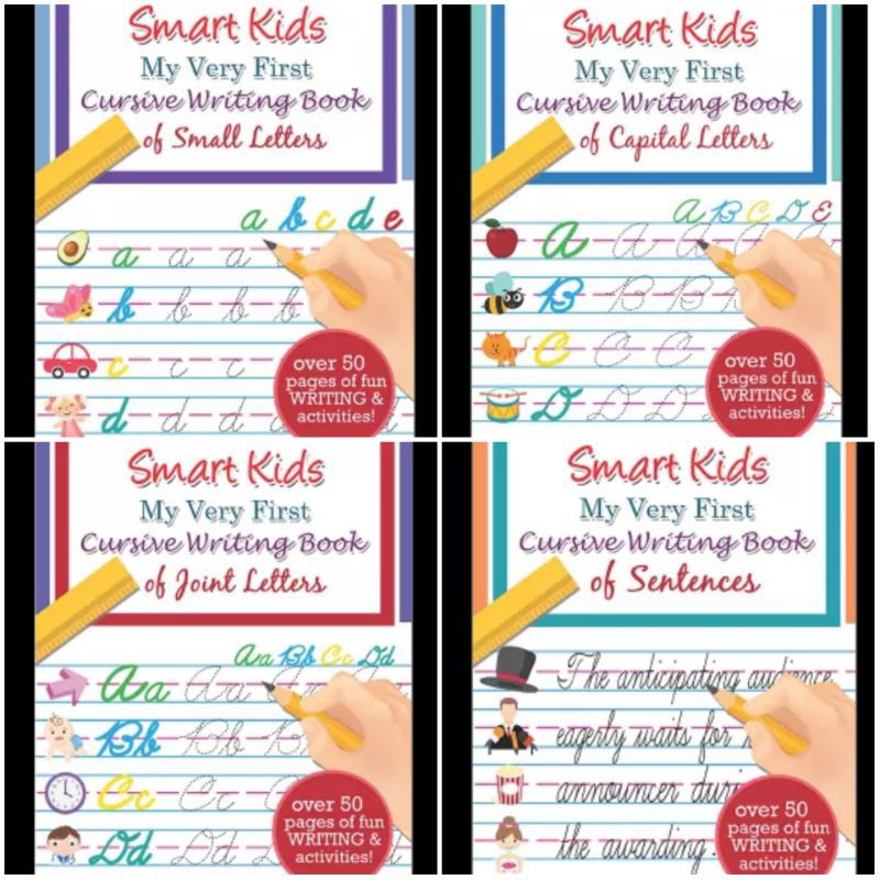 Smart Kids My Very First Cursive Writing Book | Shopee Philippines