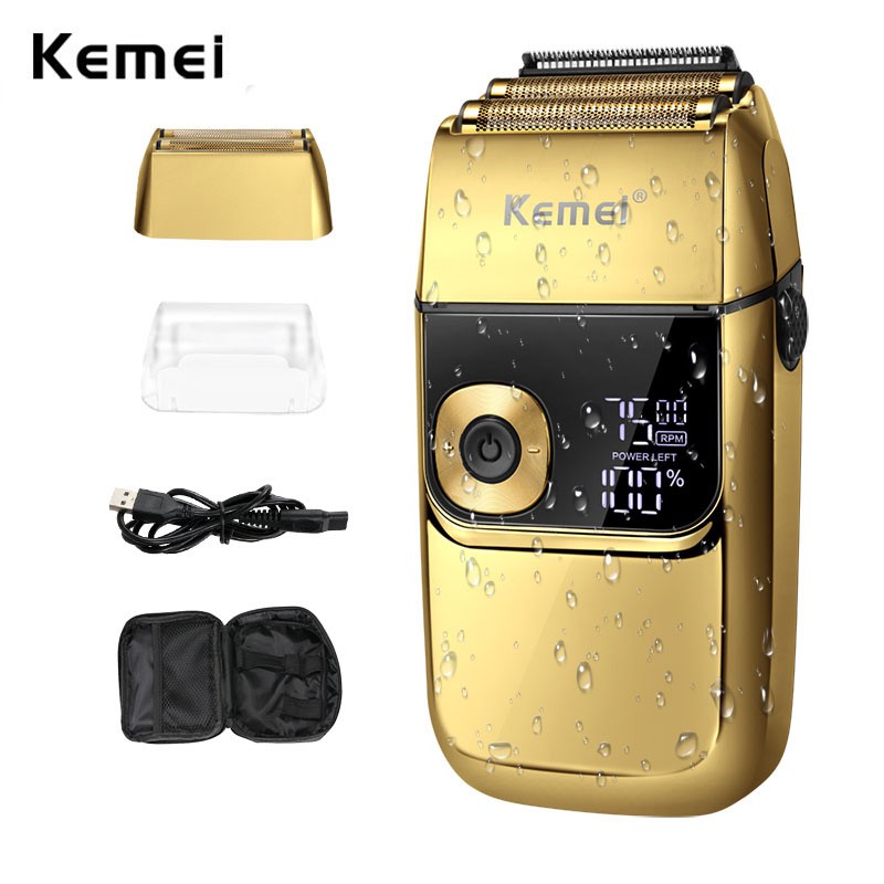 Kemei KM2028 Electric Foil Shavers for Men Finishing Tool Beard