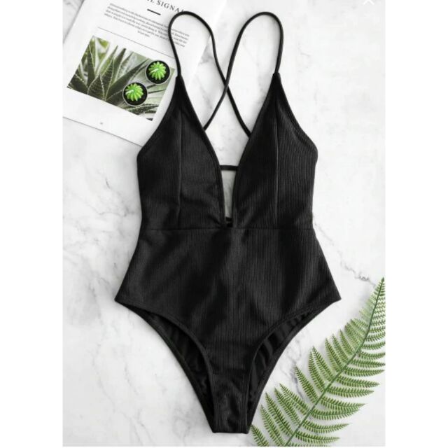 Zaful 2025 black swimsuit