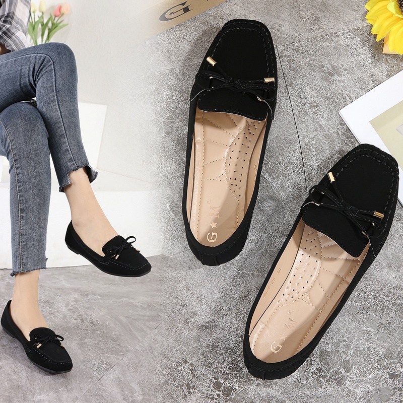 【AhSin】 Fashion Women Doll Shoes Office Flat Shoes Daily Loafer GM78-25 ...