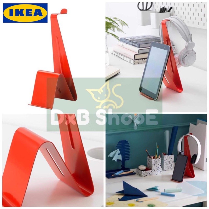IKEA MOJLIGHET Headset/tablet stand Red Shopee Philippines