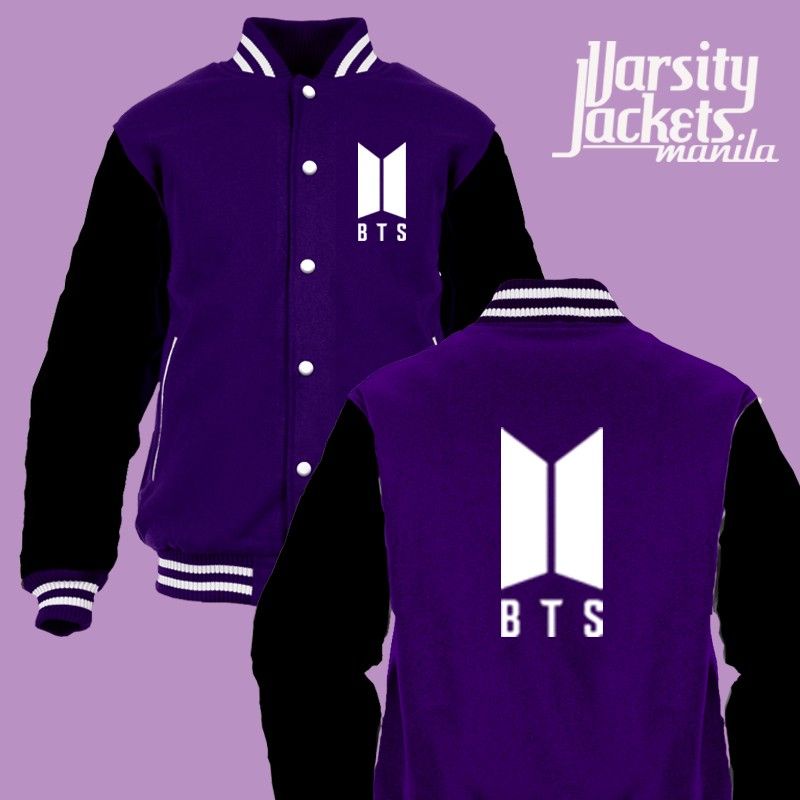 BTS VARSITY JACKET CUSTOMIZABLE