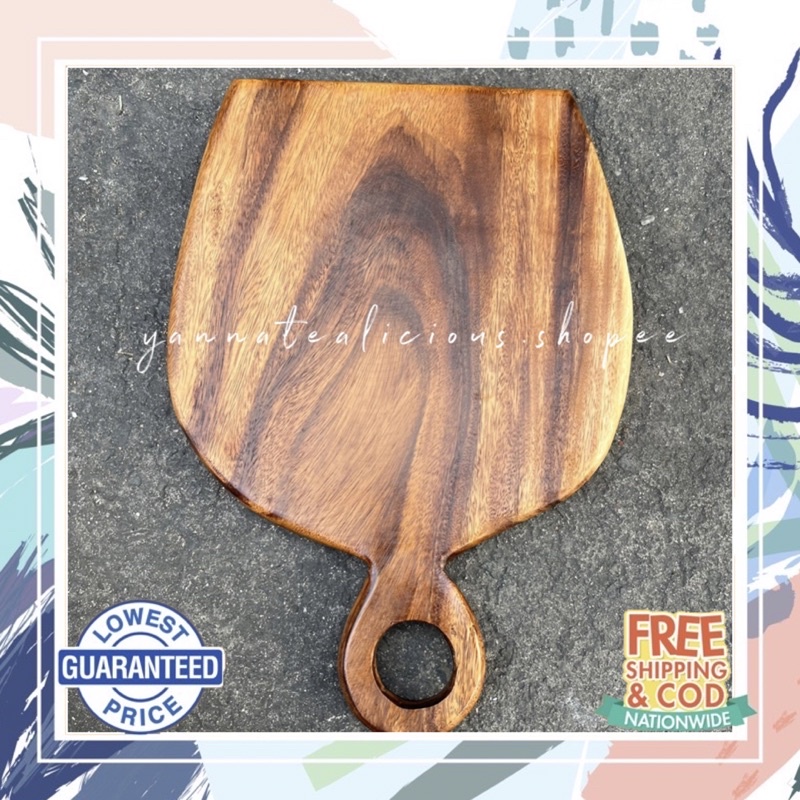 Wine Glass Shape wooden chopping charcuterie board / cheese board pizza